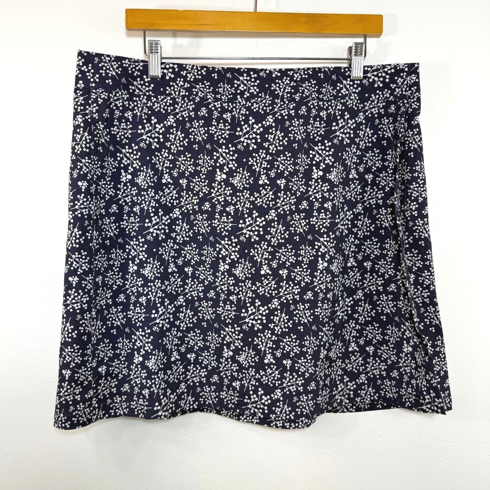 NWT RipSkirt‎ Hawaii Wrap Skirt XL Farmhouse Twigs Blue Travel Beach Quick Dry